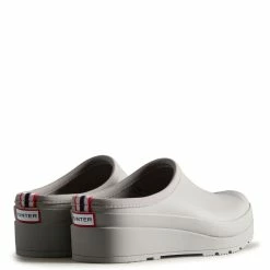 Hunter Women's Play Clogs In Zinc Grey -Hunter Shop 1054 4 1100x