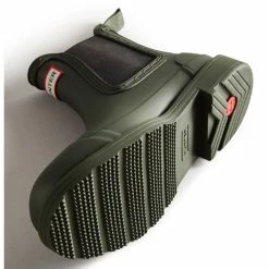 Hunter Women's Commando Chelsea Boots In Dark Olive -Hunter Shop 1057 4 1100x