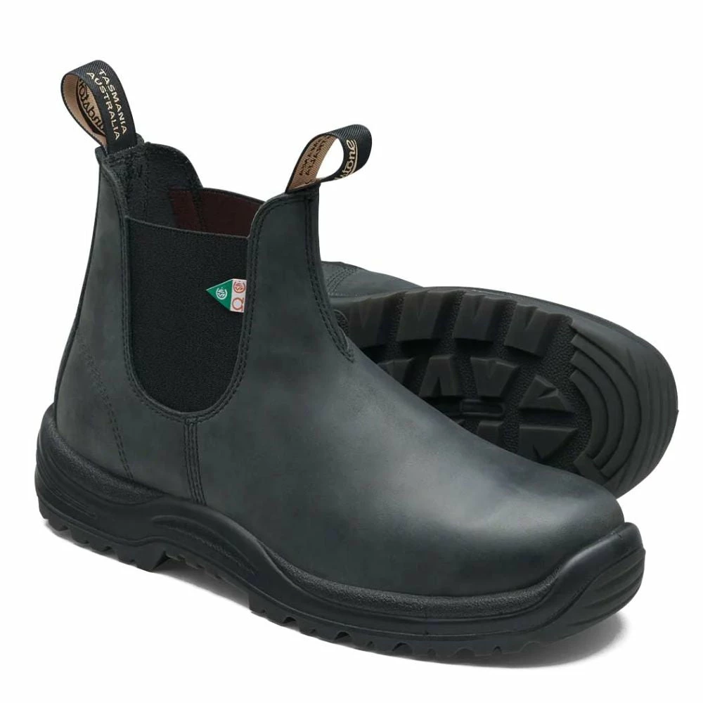 Blundstone Work & Safety Boot 181 In Waxy Rustic Black 5 Blundstone Work & Safety Boot 181 In Waxy Rustic Black - Image 3