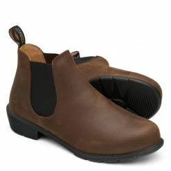 Blundstone Women's Series Low Heel 1970 In Antique Brown -Hunter Shop 1970 2 1100x