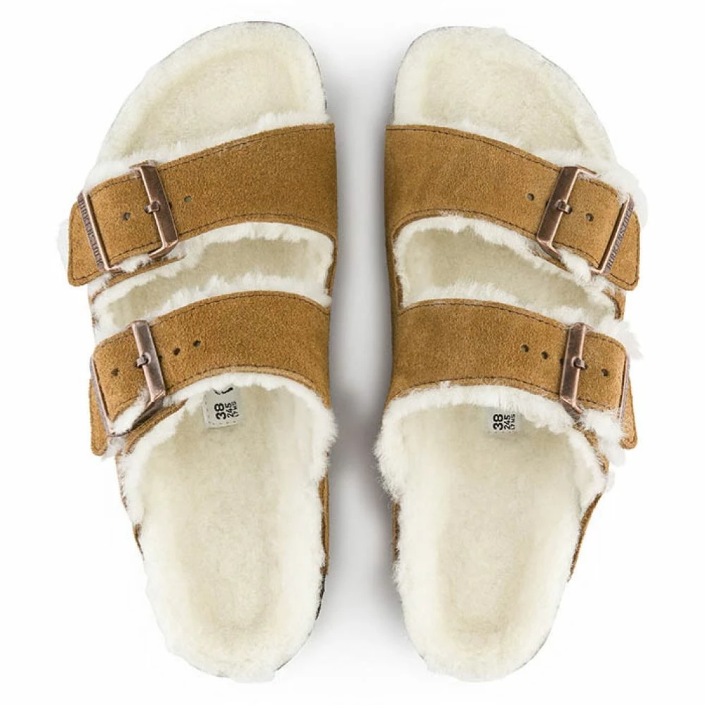Birkenstock Arizona Shearling In Mink 5 Birkenstock Arizona Shearling In Mink - Image 3