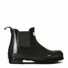 Hunter Women's Original Gloss Chelsea Wellington In Black -Hunter Shop 1 0 1028059 1 1100x