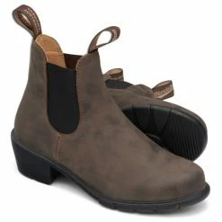 Blundstone Women's Series Heel 1677 In Rustic Brown -Hunter Shop 1 6 1677 rusticbrown pair 1024x1024 eca988ac 0227 4337 8138 65d36522446b 1100x