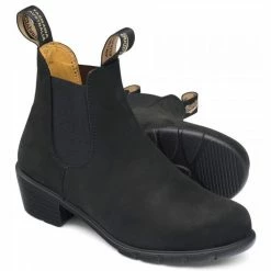 Blundstone Women's Series Heel 1960 In Black Nubuck -Hunter Shop 1 9 1960 blacknubuck pair 1024x1024 439b5841 c366 4da3 9846 ffb43879fb14 1100x