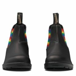 Blundstone Women's Original 2105 In Black With Rainbow Elastic And Contrast Stitching 10 Blundstone Women's Original 2105 In Black With Rainbow Elastic And Contrast Stitching -Hunter Shop 2105 4 1 1100x