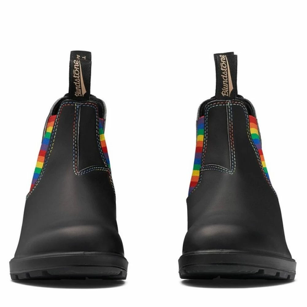 Blundstone Women's Original 2105 In Black With Rainbow Elastic And Contrast Stitching 6 Blundstone Women's Original 2105 In Black With Rainbow Elastic And Contrast Stitching - Image 4