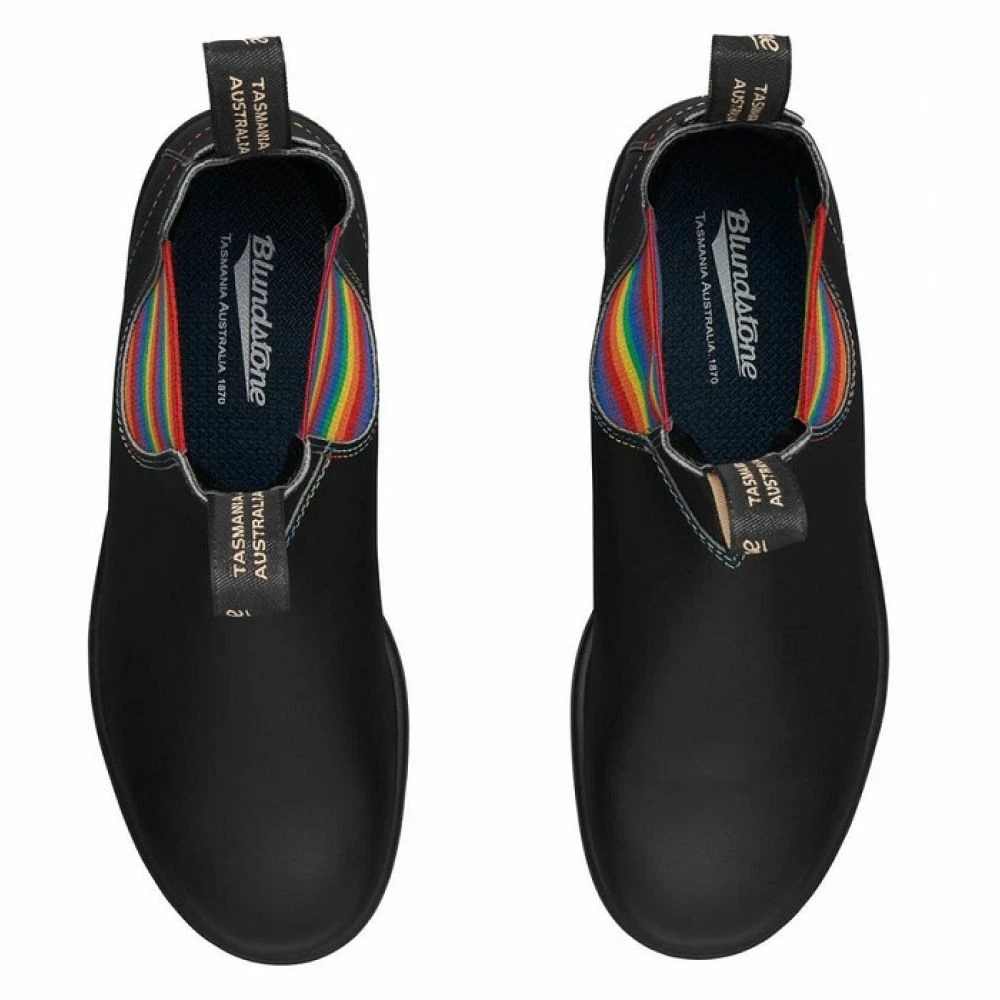 Blundstone Women's Original 2105 In Black With Rainbow Elastic And Contrast Stitching 7 Blundstone Women's Original 2105 In Black With Rainbow Elastic And Contrast Stitching - Image 5