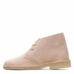 Clarks Women's Desert Boot In Beige Suede 10 Clarks Women's Desert Boot In Beige Suede -Hunter Shop 26165814 4 1100x