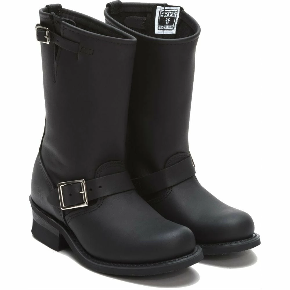 Frye Women's Engineer 12R In Black 5 Frye Women's Engineer 12R In Black - Image 3