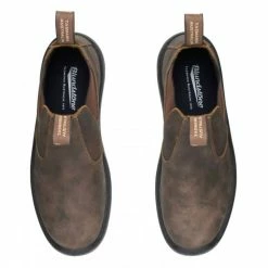 Blundstone Women's Non-Safety Work Boot 492 In Rustic Brown -Hunter Shop 4 9 492 rusticbrown overhead 1024x10 0ac198cb eed1 4bb2 b8a3 f5d85ed66216 1100x