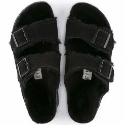 Birkenstock Arizona Shearling In Black -Hunter Shop 7 5 752661 3 1100x