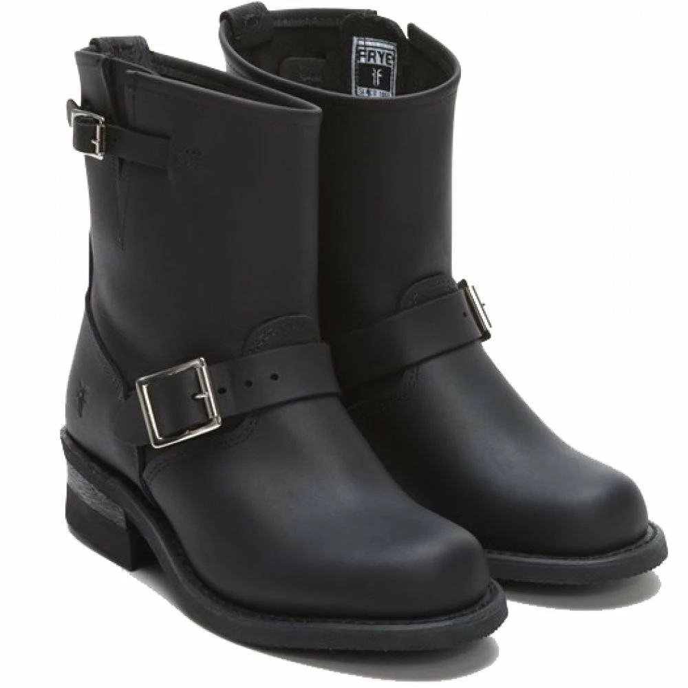 Frye Women's Engineer 8R In Black 5 Frye Women's Engineer 8R In Black - Image 3