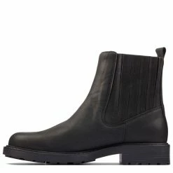 Clarks Women's Orinoco2 Mid In Black Leather -Hunter Shop CL 26161664 1359 3 1100x