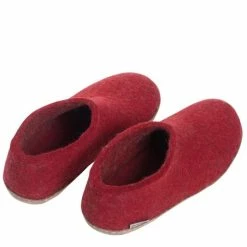 Glerups Shoe Leather Sole In Red 9 Glerups Shoe Leather Sole In Red -Hunter Shop GL SH LE RED 1040 2 1100x