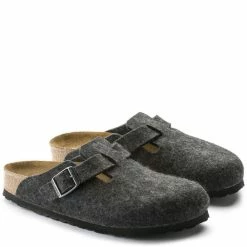 Birkenstock Boston Wool Felt In Anthracite (Narrow Width) -Hunter Shop b i birkenstock boston wool felt anthracite 160373 3 1 a1377b3a cc98 49ab b9df 0a65b624d084 1100x