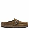Birkenstock Women's Buckley Suede Leather In Tea (Narrow Width) -Hunter Shop bi 1017828 2072 1 1100x