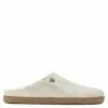 Birkenstock Women's Zermatt Shearling Wool Felt In Ecru (Narrow Width)