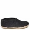 Glerups Shoe Leather Sole In Charcoal -Hunter Shop char 1020 1 1100x