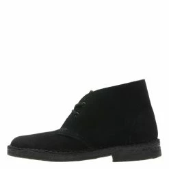 Clarks Women's Desert Boot In Black Suede -Hunter Shop cl 26155524 1346 4 1100x
