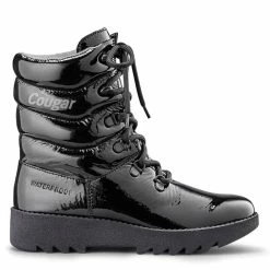 Cougar Women's Original Pillow Patent Boot In Black