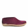 Glerups Women's Shoe Leather Sole In Cranberry 1 Glerups Women's Shoe Leather Sole In Cranberry -Hunter Shop g l gl shoe cran 1 1100x