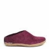 Glerups Women's Open Heel Leather Sole In Cranberry -Hunter Shop g l gl slipon cran 1 1100x