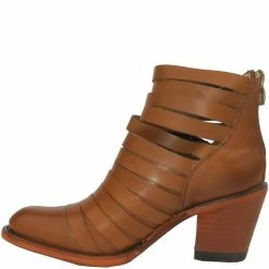 Getoutside Women's Lola Strappy Heel Boot In Maple -Hunter Shop g o gos 6 maple 3 1100x