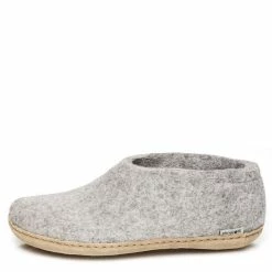 Glerups Shoe Leather Sole In Grey 9 Glerups Shoe Leather Sole In Grey -Hunter Shop ga01 1009 3 1100x