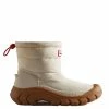 Hunter Women's Intrepid Insulated Short Snow Boots In White Willow/Gum -Hunter Shop ht wfs2108wwu 1069 1 1100x