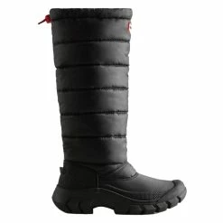 Hunter Women's Intrepid Insulated Tall Snow Boots In Black