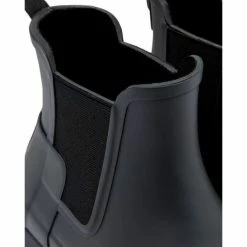 Hunter Women's Refined Slim Fit Chelsea In Black -Hunter Shop hunter 5 1100x