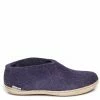 Glerups Women's Shoe Leather Sole In Purple -Hunter Shop le pu 1031 1 1100x