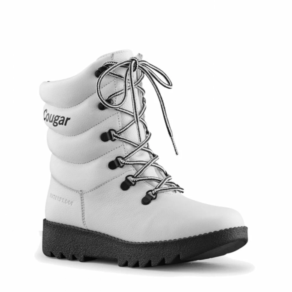 Cougar Women's Original Pillow Boot In White 4 Cougar Women's Original Pillow Boot In White - Image 2