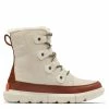 Sorel Women's Explorer II Joan Boot In Chalk/Wood -Hunter Shop so 1951631191 2113 1 1100x