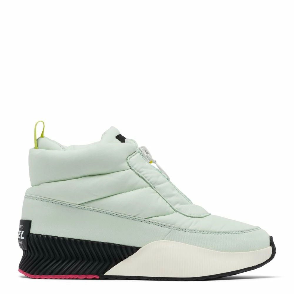 Sorel Women's Out N About III Puffy Zip Boot In Sea Sprite/Chalk 3 Sorel Women's Out N About III Puffy Zip Boot In Sea Sprite/Chalk