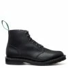 Solovair 6 Eye Astronaut Boot In Black Greasy -Hunter Shop sv 969 bg 107 1 1100x
