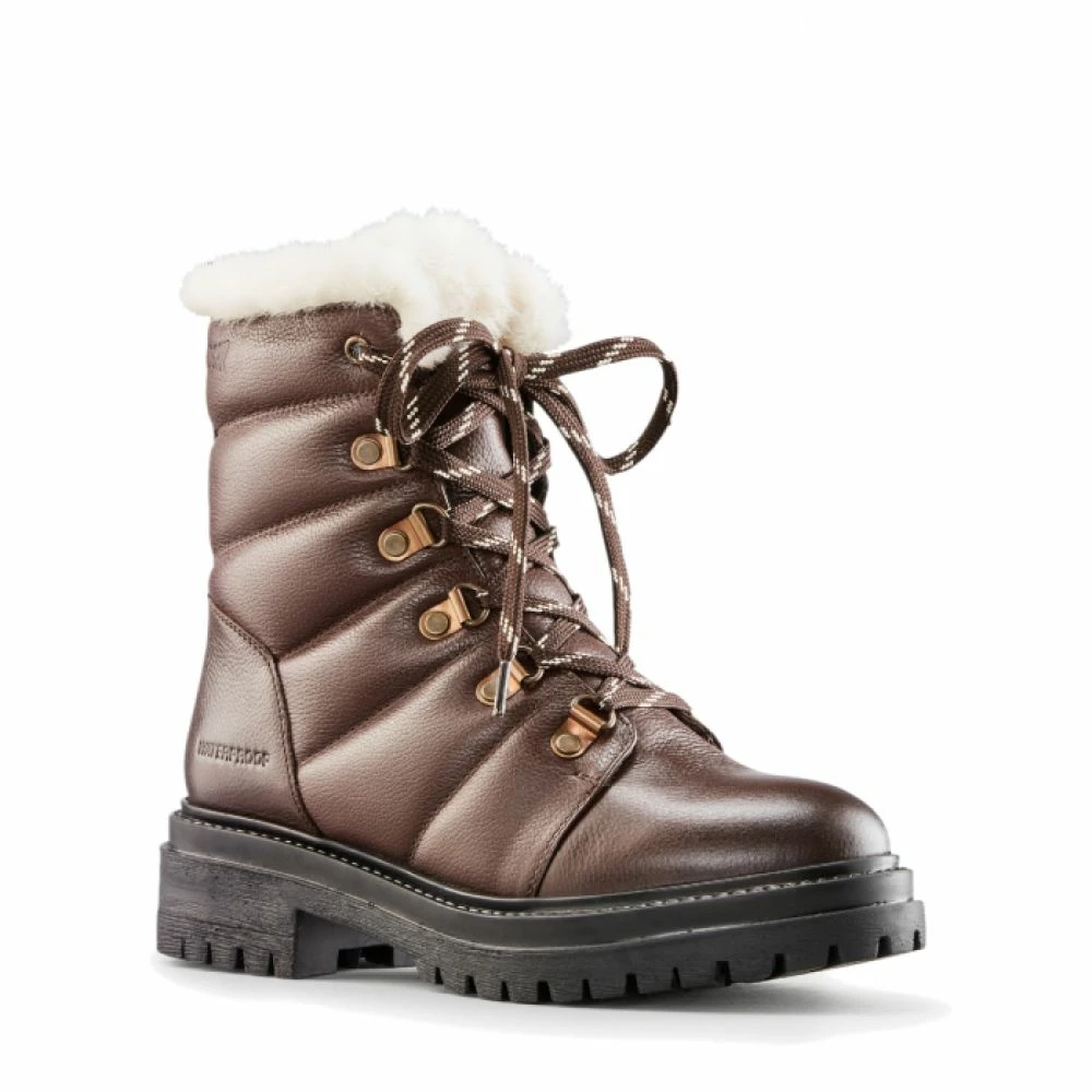 Cougar Women's Vantage Leather Boot In Dark Brown 4 Cougar Women's Vantage Leather Boot In Dark Brown - Image 2