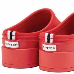 Hunter Women's Play Clogs In Red -Hunter Shop wff1002rma red 1053 4 1100x