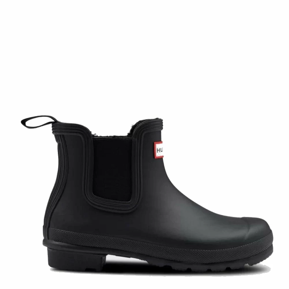 Hunter Women's Original Insulated Chelsea Boots In Black 3 Hunter Women's Original Insulated Chelsea Boots In Black