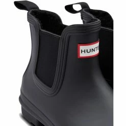 Hunter Women's Original Insulated Chelsea Boots In Black 7 Hunter Women's Original Insulated Chelsea Boots In Black -Hunter Shop wfs1003rma 3 1100x