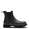 Hunter Women's Refined Stitch Detail Chelsea Boots In Black 2 Hunter Women's Refined Stitch Detail Chelsea Boots In Black -Hunter Shop wfs2100rma blk 1100x