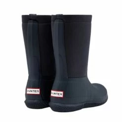 Hunter Women's Original Insulated Roll Top Sherpa Boots In Hunter Navy -Hunter Shop wft2052nre nv 4 1 1100x